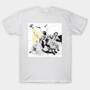 goya in alien witchcraft ecopop T-Shirt